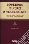 Commentario del codice di procedura civile (3/1) Commentario del codice di procedura civile (3/1)